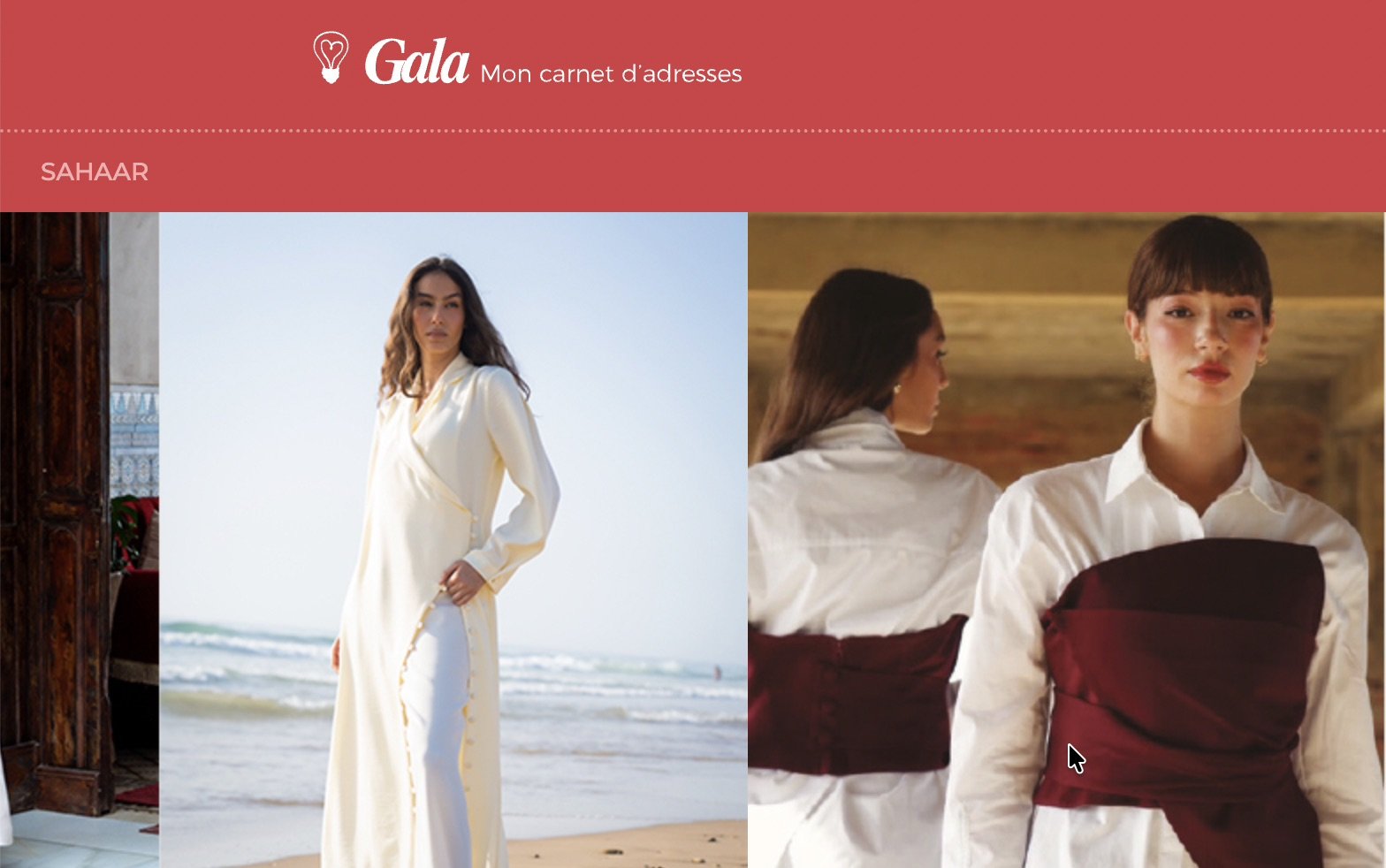 Photo article Gala magazine